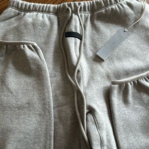 Men’s Essentials Fear of God Grey Sweatpants